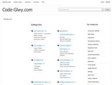 Tablet Screenshot of code-glwy.com